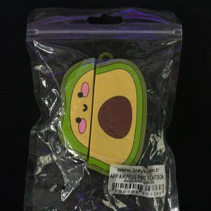 Avocado Figürlü AirPods Pro2 Kulaklık Kılıfı - Yeşil
