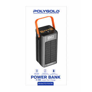 Polygold 80.000 Güneş Enerji Özellikli Powerbank