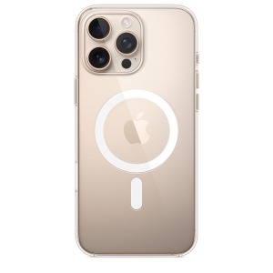 iPhone 16 Pro Max için MagSafe özellikli Şeffaf Kılıf 