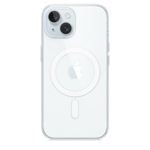 iPhone 15 için MagSafe özellikli Şeffaf Kılıf